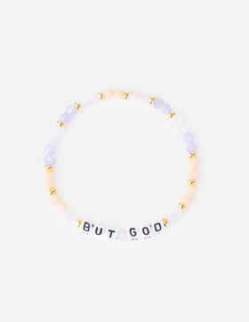 But God Letter Bracelet