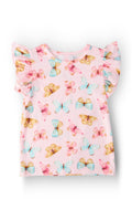 Mila & Rose ® Butterfly Kisses S/S Ruffle Tee — main product shot