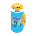 Adel Autolock Double-Blade Pencil Sharpener for Offices, Schools & Artists - Sharpens 7mm & 12mm Pencils