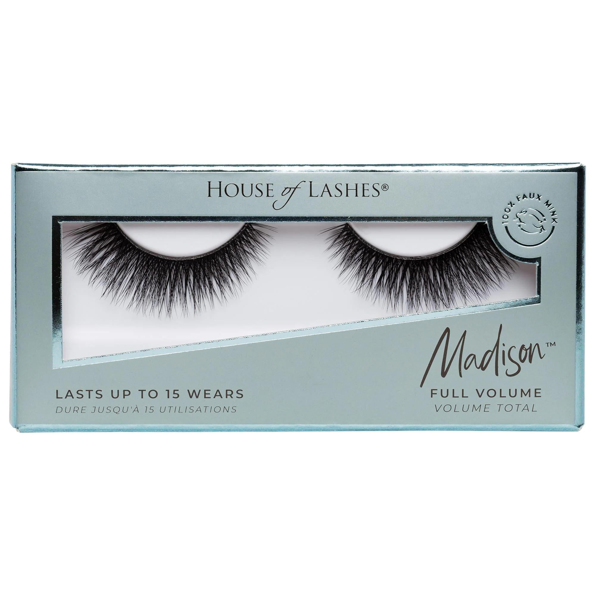 FauxMink Volumizing False Eyelashes: 3D Cruelty-Free, Reusable Fake Lashes for Enhanced Volume & Comfortable Wear