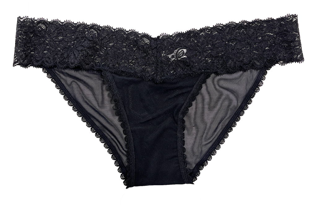 Love Libby Panties Mesh and Lace Classic Cheeky XS-2X - Buy More Save More — back view