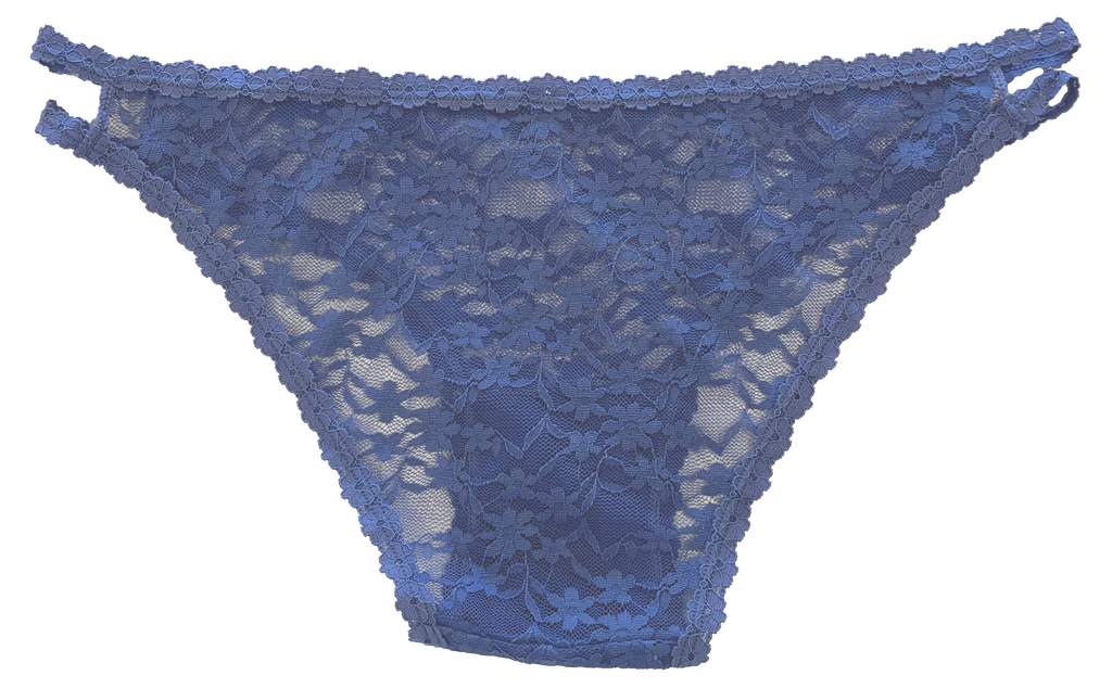 Love Libby Panties Double Strap Lace Cheeky, XS-2X — side view