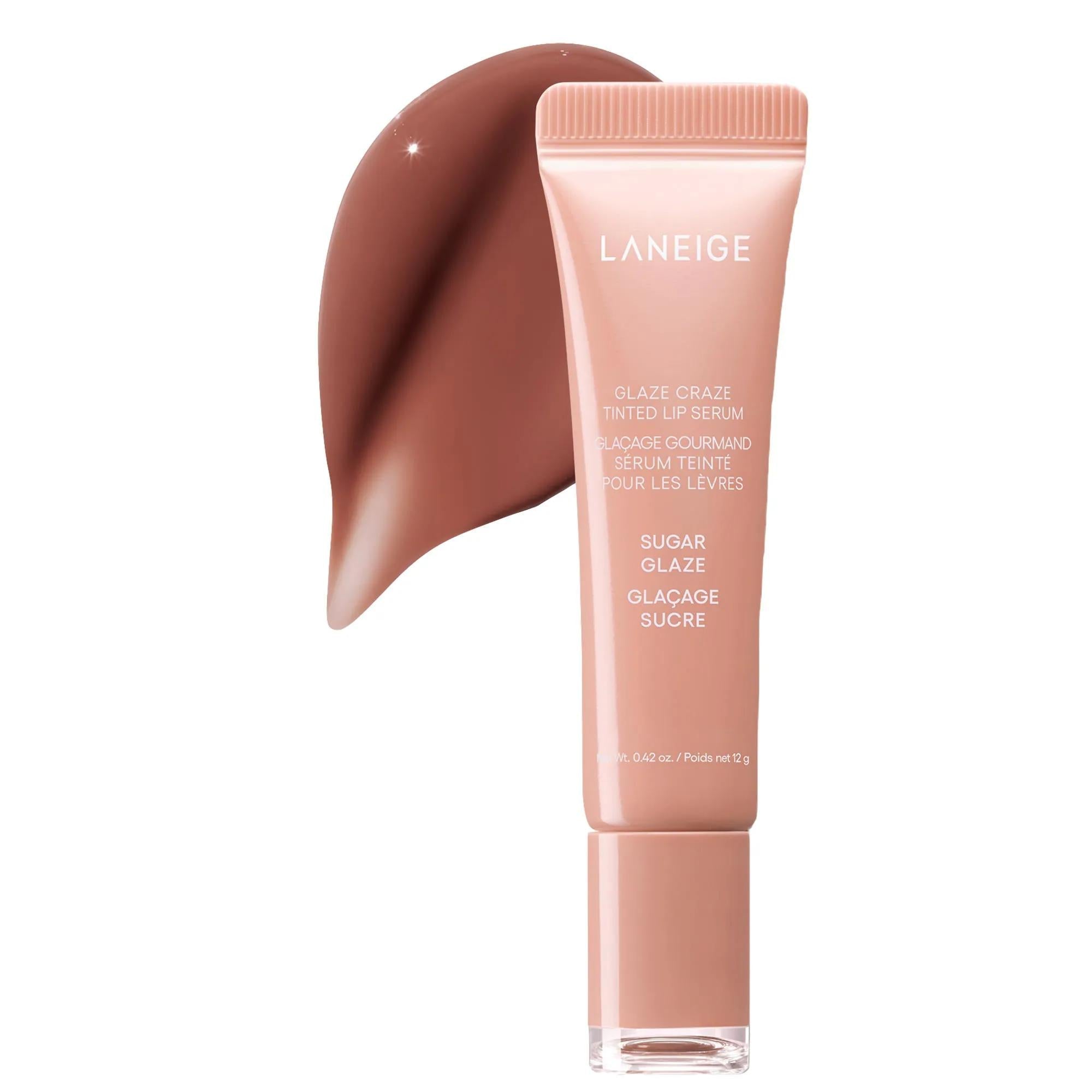 Glaze Craze Tinted Polypeptide Lip Serum - Nourishing Korean Lip Care with Tinted High-Shine Finish