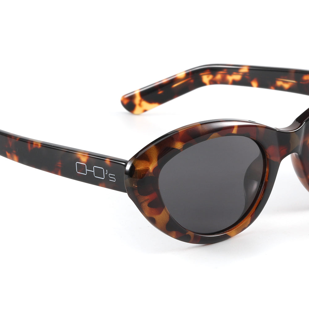 OHO's OHO's PARADISE Sunglasses (Color Variant 3) — Oversized Round Frames — OHO's branding close-up