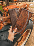 Haute Southern Hyde The Hazy Elva Wallet (Brown Leather ) a Haute Southern Hyde by Beth Marie Exclusive — main product shot