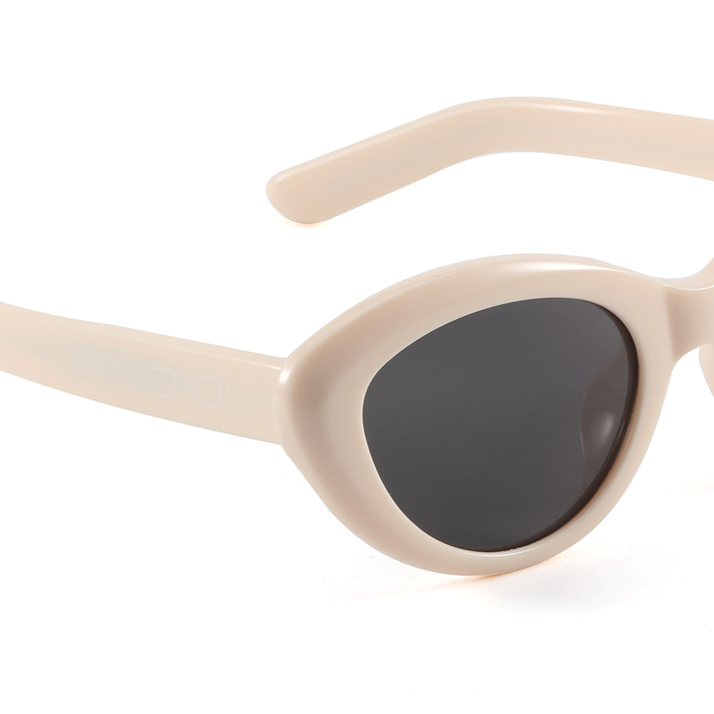 OHO's OHO's PARADISE Sunglasses (Color Variant 2) — Oversized Round Frames — OHO's branding close-up