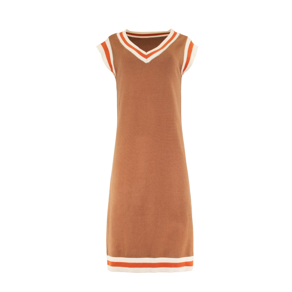 SWEATER VEST DRESS
