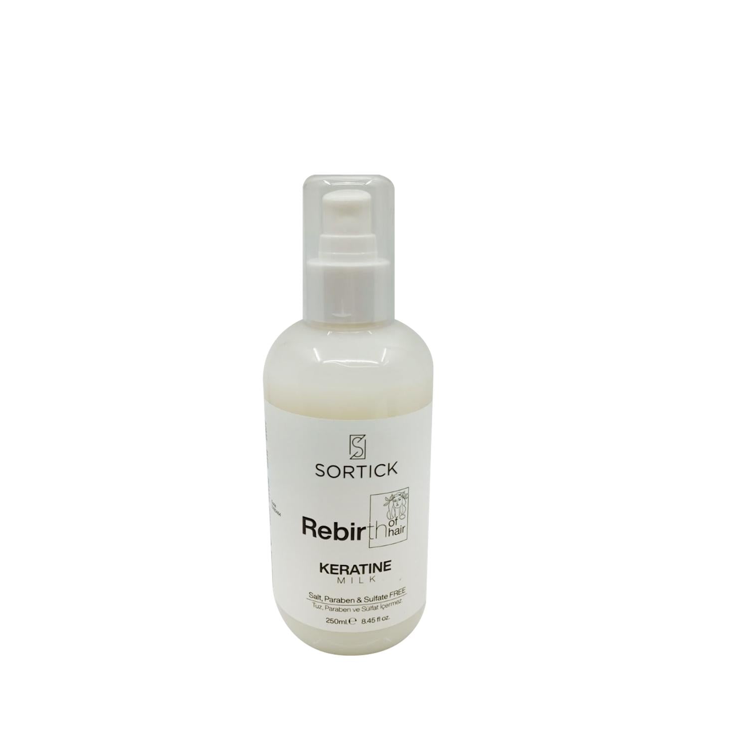 Sortick Keratin Hair Treatment - Professional Keratin Milk for Nourishing and Repairing Hair, 8.45 fl oz