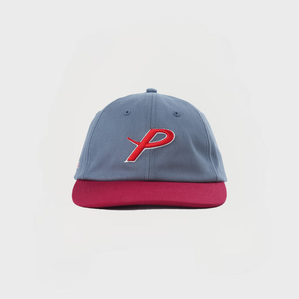 “P” CANVAS CAP | LIVID/RED