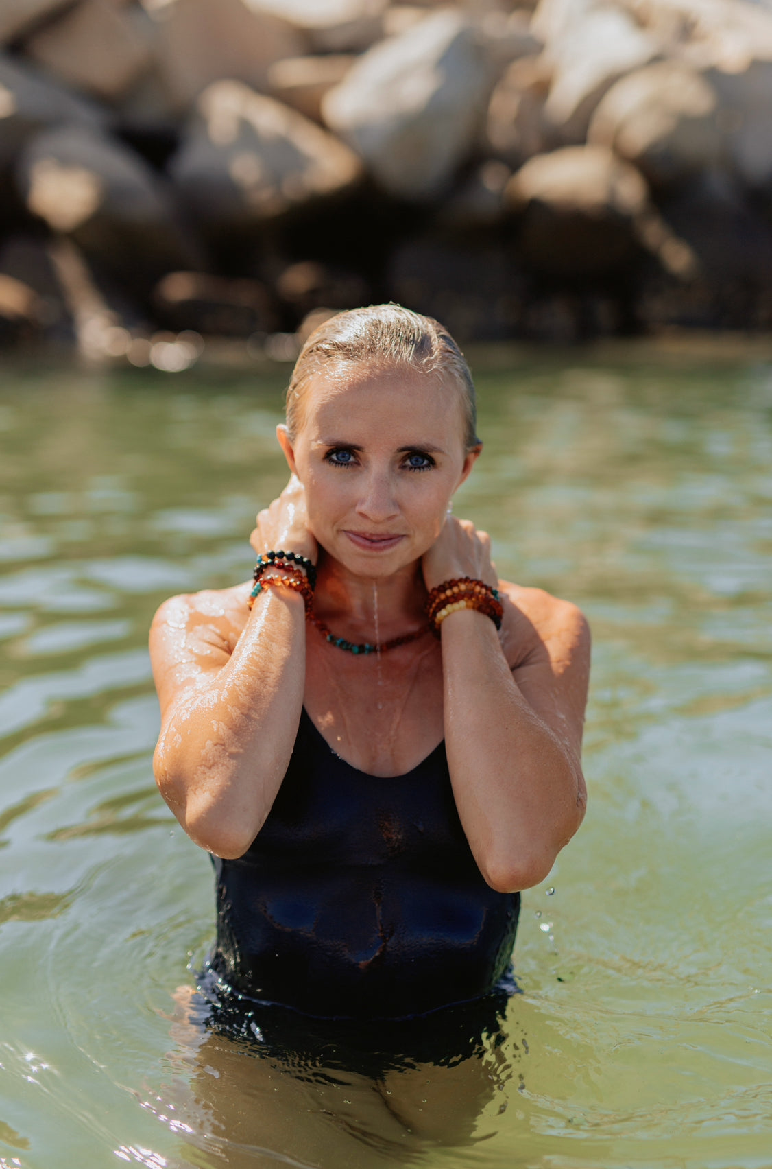CanyonLeaf Raw Cognac Baltic Amber || Adult Bracelet — bracelet category context