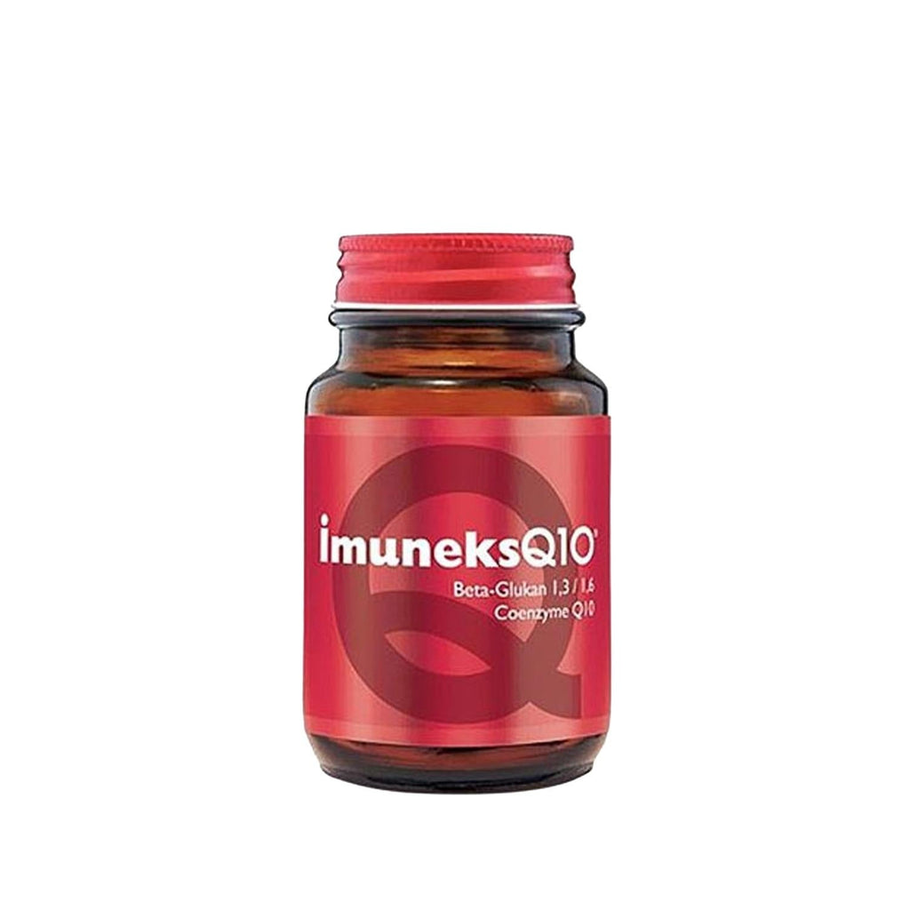 İmuneks Q10 - Antioxidant with Beta Glucan & Coenzyme Q10 - 30 Capsules