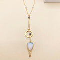 PARKEN JEWELRY PARKEN JEWELRY Opalite Ballet Necklace — main product shot
