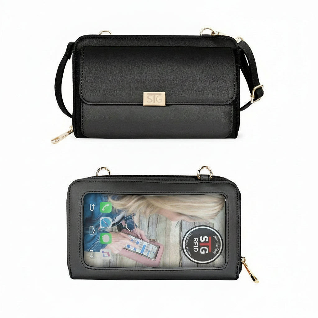 SaveTheGirls Captiva RFID Touch Screen Purse — alternative angle