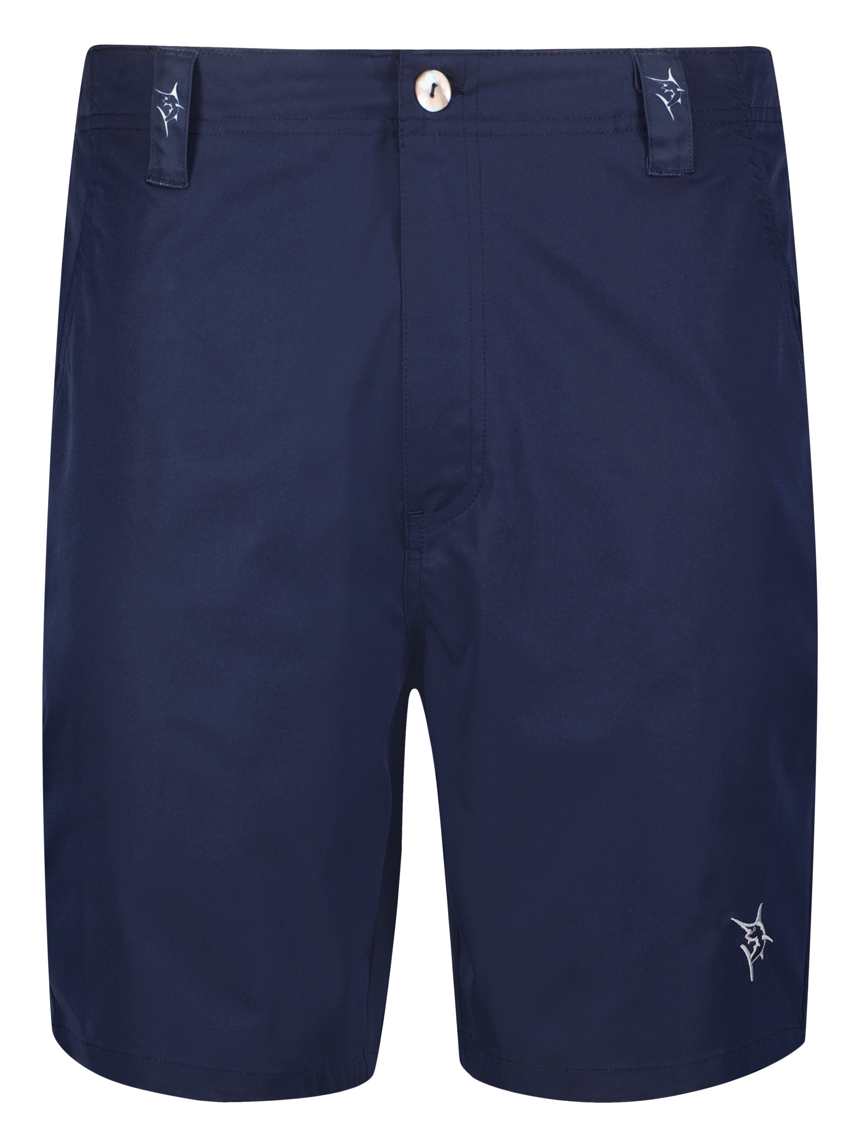 White Water Life Captain Shorts — detail close-up