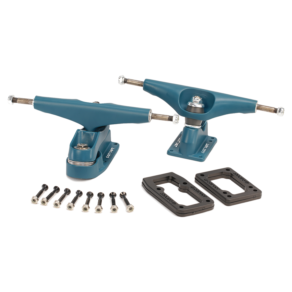 Carver C7 Hollow Truck Set 6.5″ - Indigo Satin (Set of 2), Skateboard Trucks