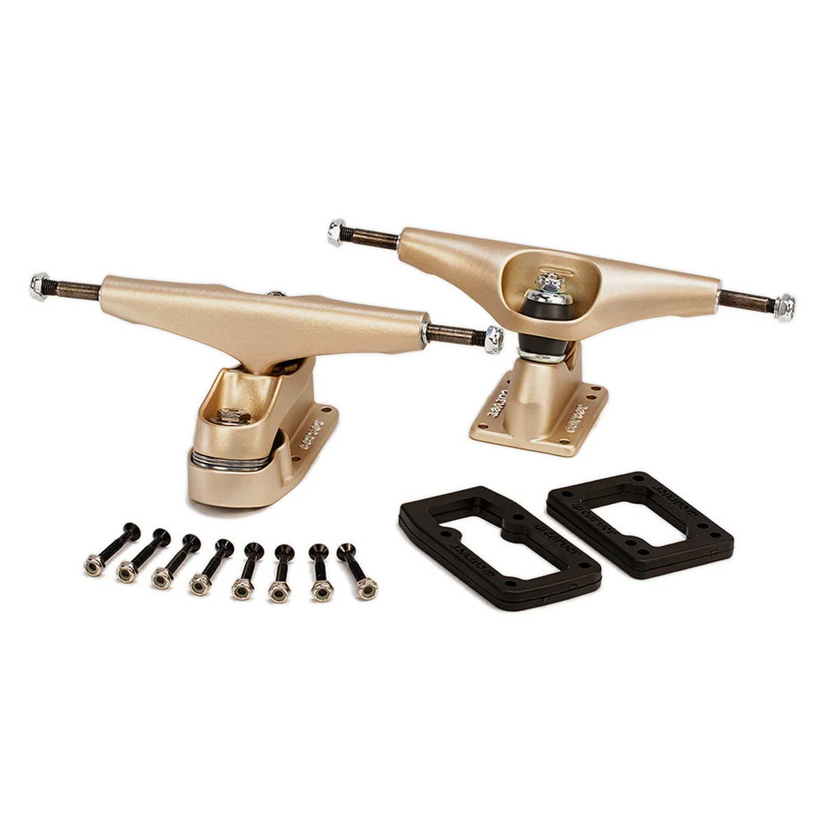 Carver C7 Hollow Truck Set 6.5″ - Bel Air Gold Metallic (Set of 2) by Skates USA