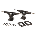 Carver CX Hollow Truck Set 6.5″ - Coal Satin (Set of 2) by Skates USA