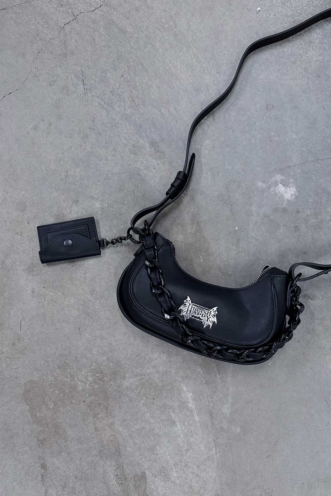 Thrash Happy Cash Only Handbag — main product shot
