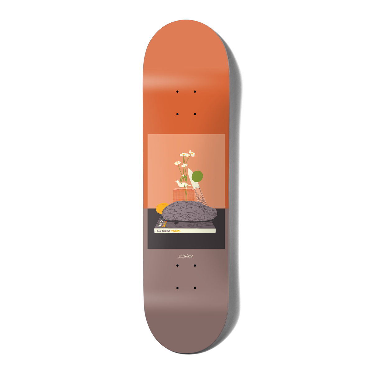Chocolate Anderson Hecox Still Skateboard Deck - 8.25″ by Skates USA