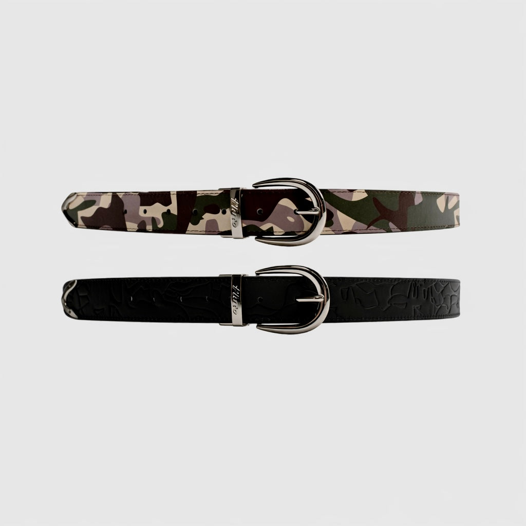 REVERSIBLE LEATHER BELT
