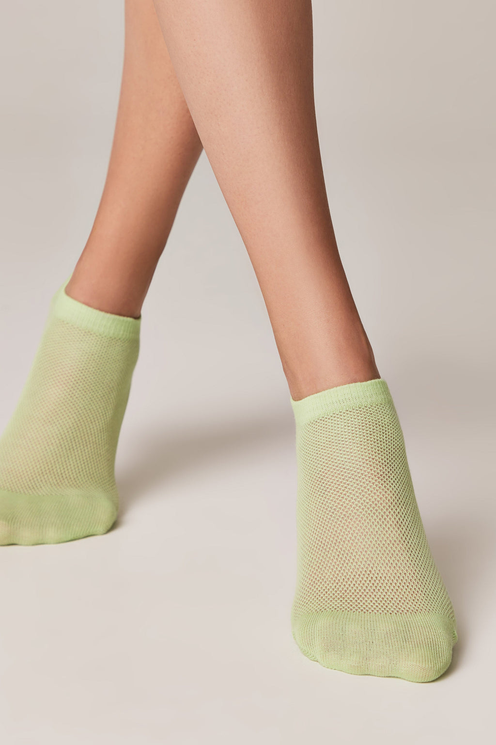 TheRanok.com Cotton Ankle Socks Conte Active - Mesh 277 — detail close-up