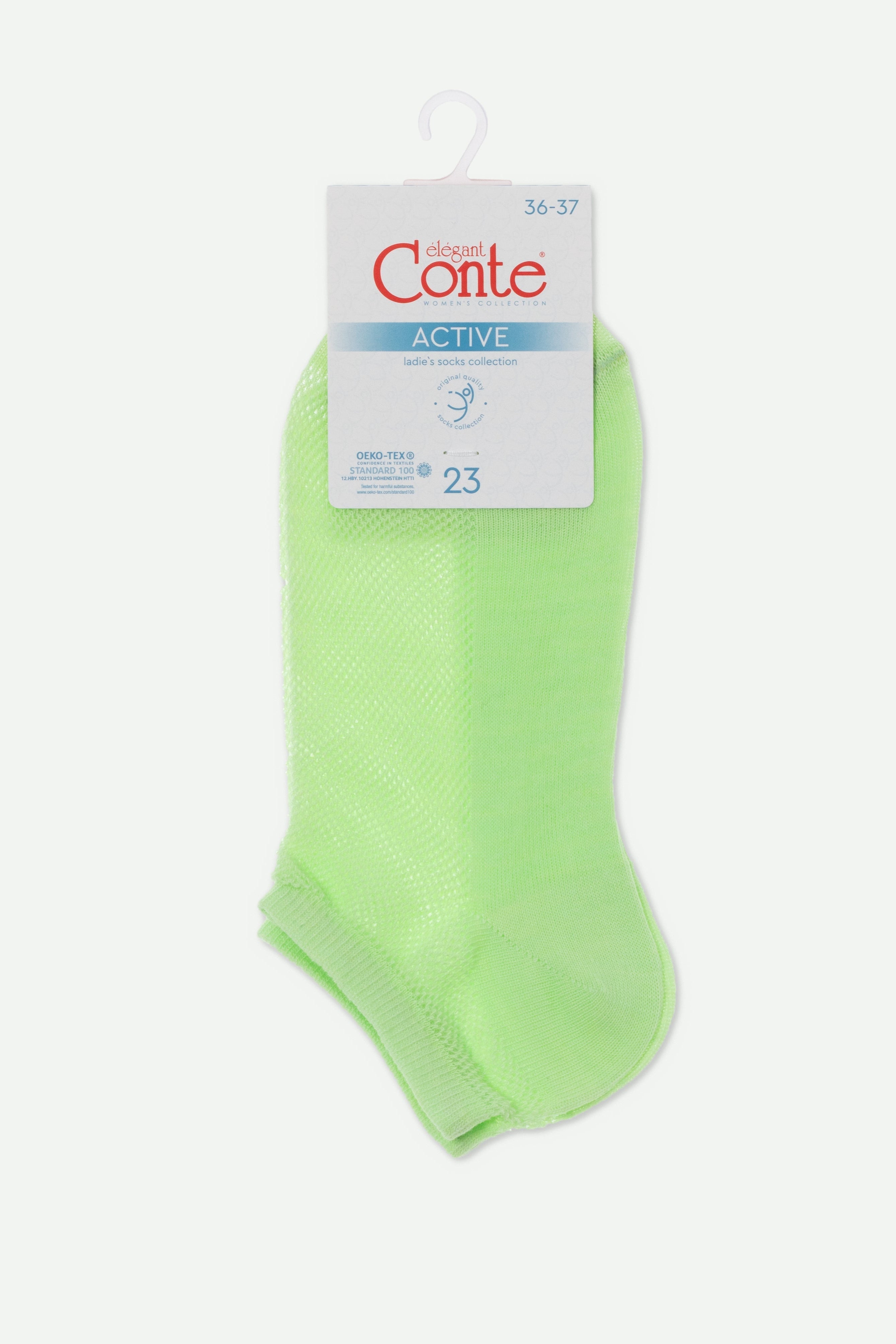 TheRanok.com Cotton Ankle Socks Conte Active - Mesh 277 — side view