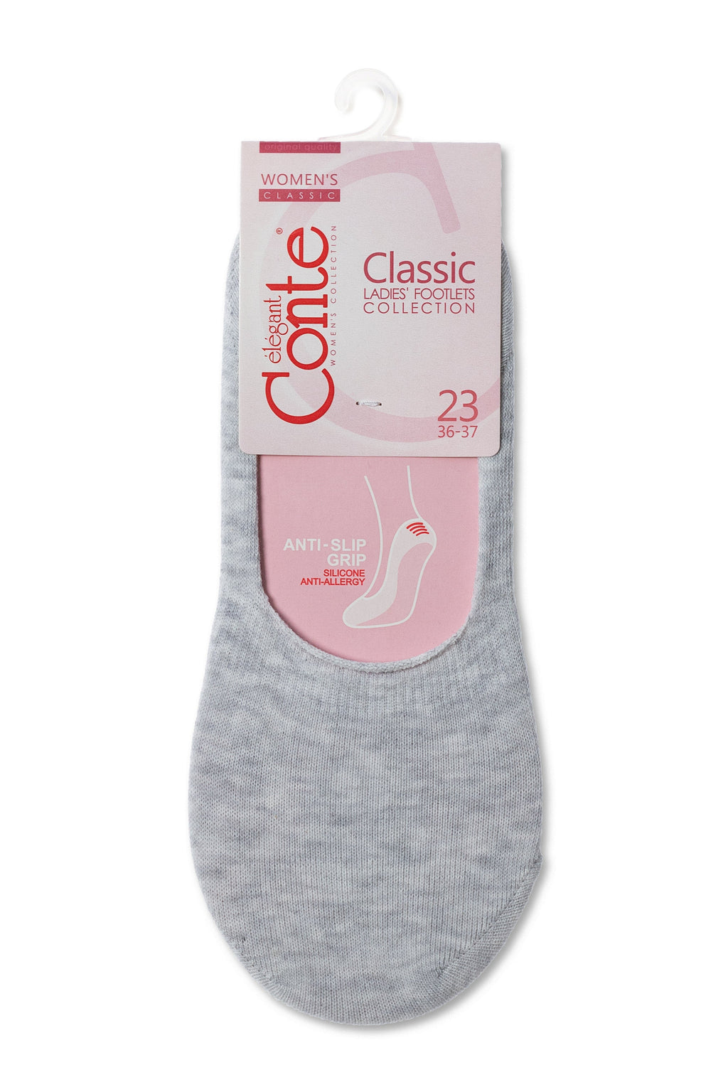TheRanok.com Cotton Footlets Conte Classic 000 — side view