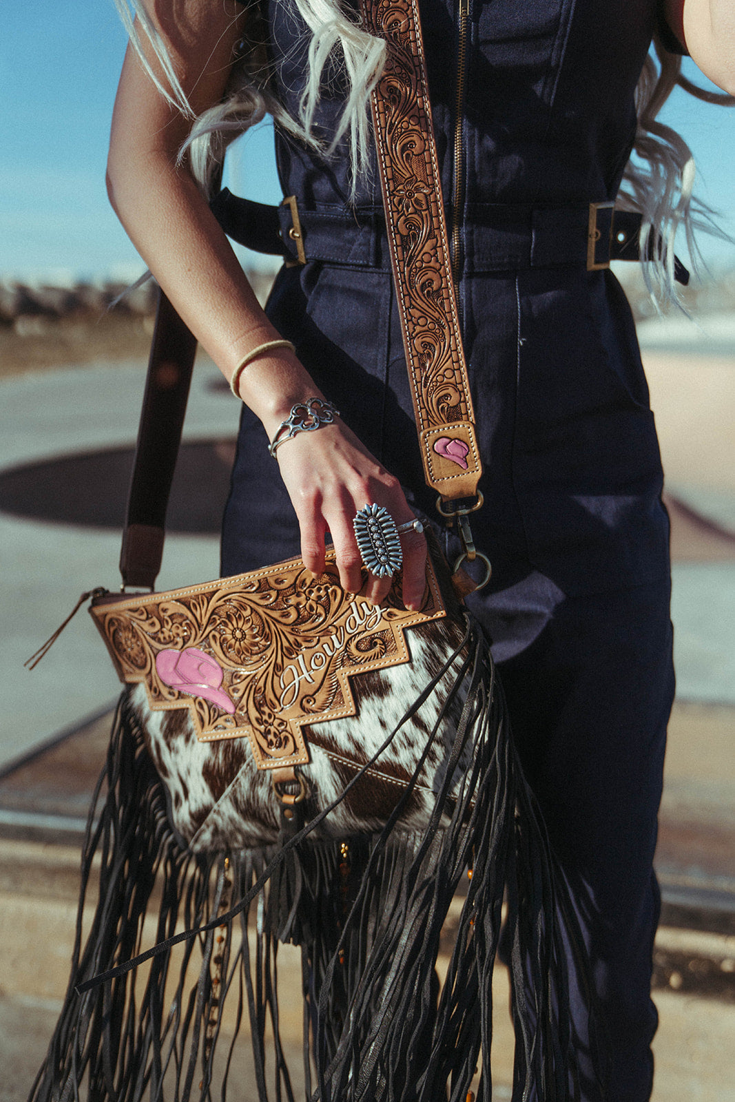 Haute Southern Hyde The Howdy Purse a Haute Southern Hyde by Beth Marie Exclusive — detail close-up