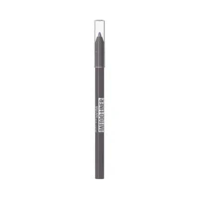 Maybelline Tattoo Liner: Long Lasting Gel Eyeliner - 822 Space Graphite, Smudge-Proof, Define Eyes with Gray Eyeliner