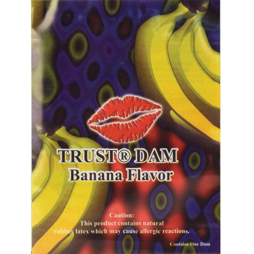 Love Spark Cove | Intimate Apparel, Pleasure Shop & Free Shipping Dental Dam Condom-Banana — main product shot