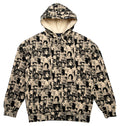 DGK x Bruce Lee Collage Hooded Fleece - Tan by Skates USA