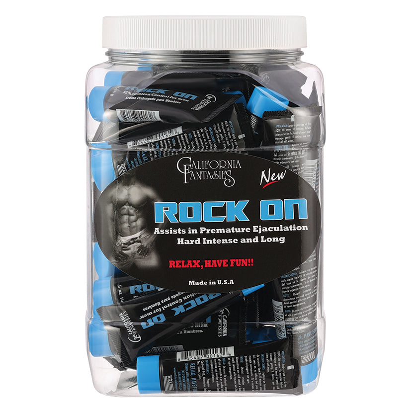 Love Spark Cove | Intimate Apparel, Pleasure Shop & Free Shipping Rock On Ejaculation Control for Men 0.5oz Tube Bowl of 36 —