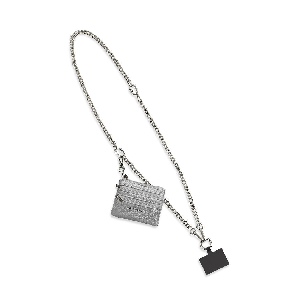 SaveTheGirls Clip & Go Chain — in-use photo