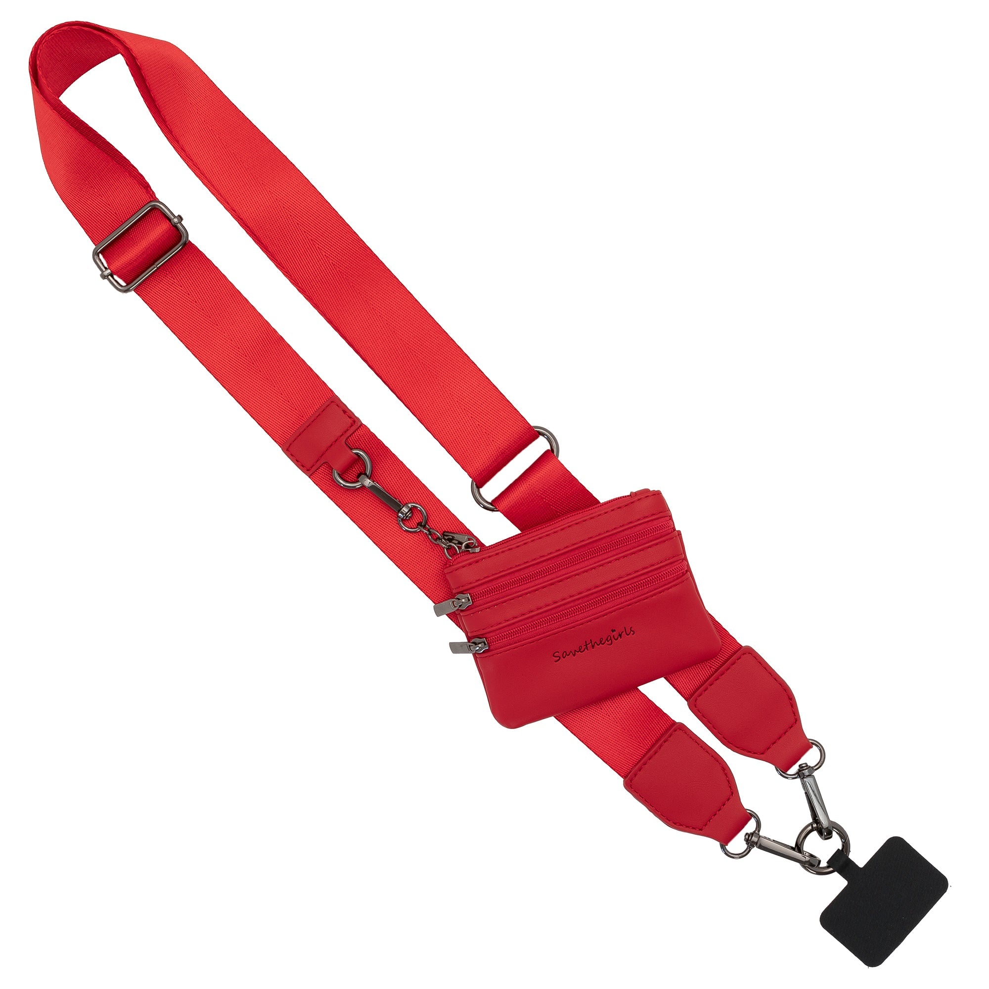 SaveTheGirls Clip & Go Strap with Pouch - Solid Collection — comparison shot