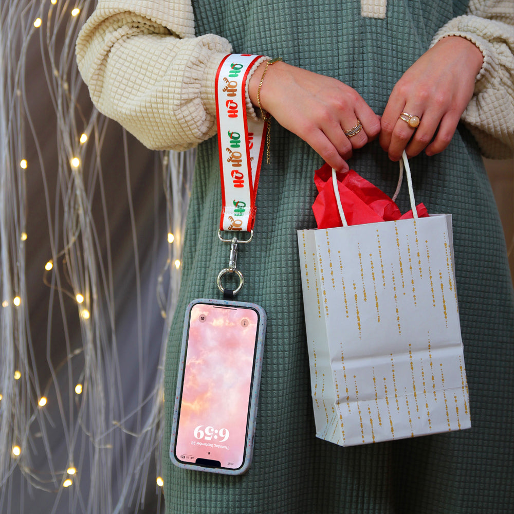 SaveTheGirls Clip & Go Strap Christmas — alternative angle