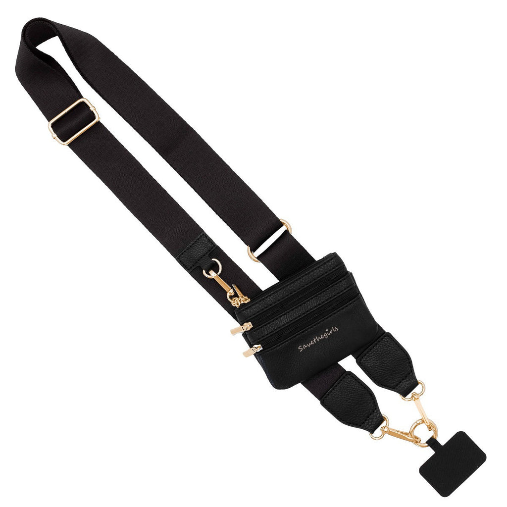 SaveTheGirls Clip & Go Strap with Pouch - Solid Collection — packaging