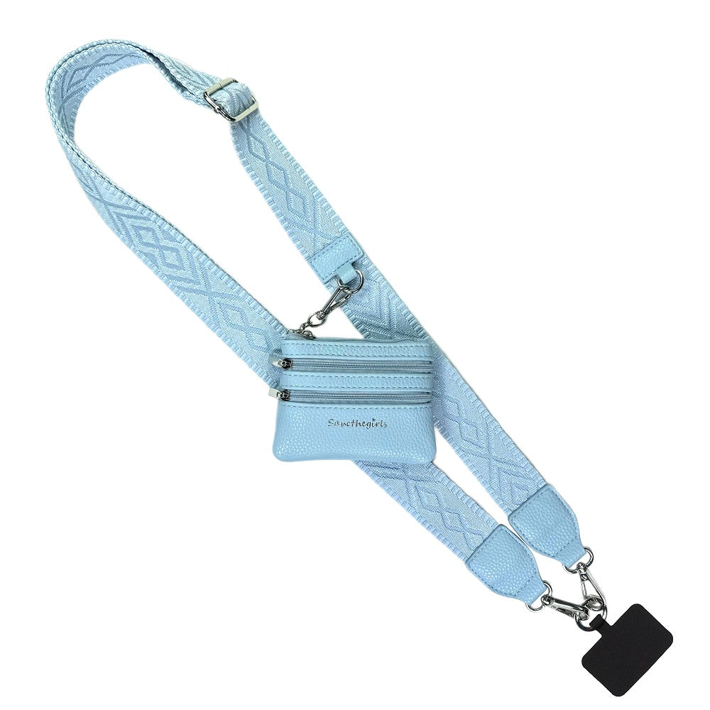 SaveTheGirls Clip & Go Strap w/Zippered Pouch Classic — comparison shot