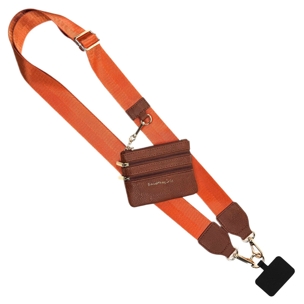 SaveTheGirls Clip & Go Strap with Pouch - Neutral Collection — feature highlight