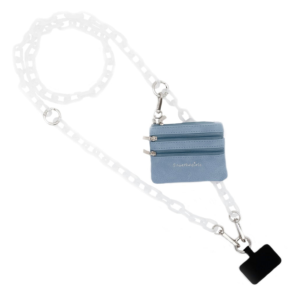 SaveTheGirls Clip & Go Ice Chain with Pouch — main product shot