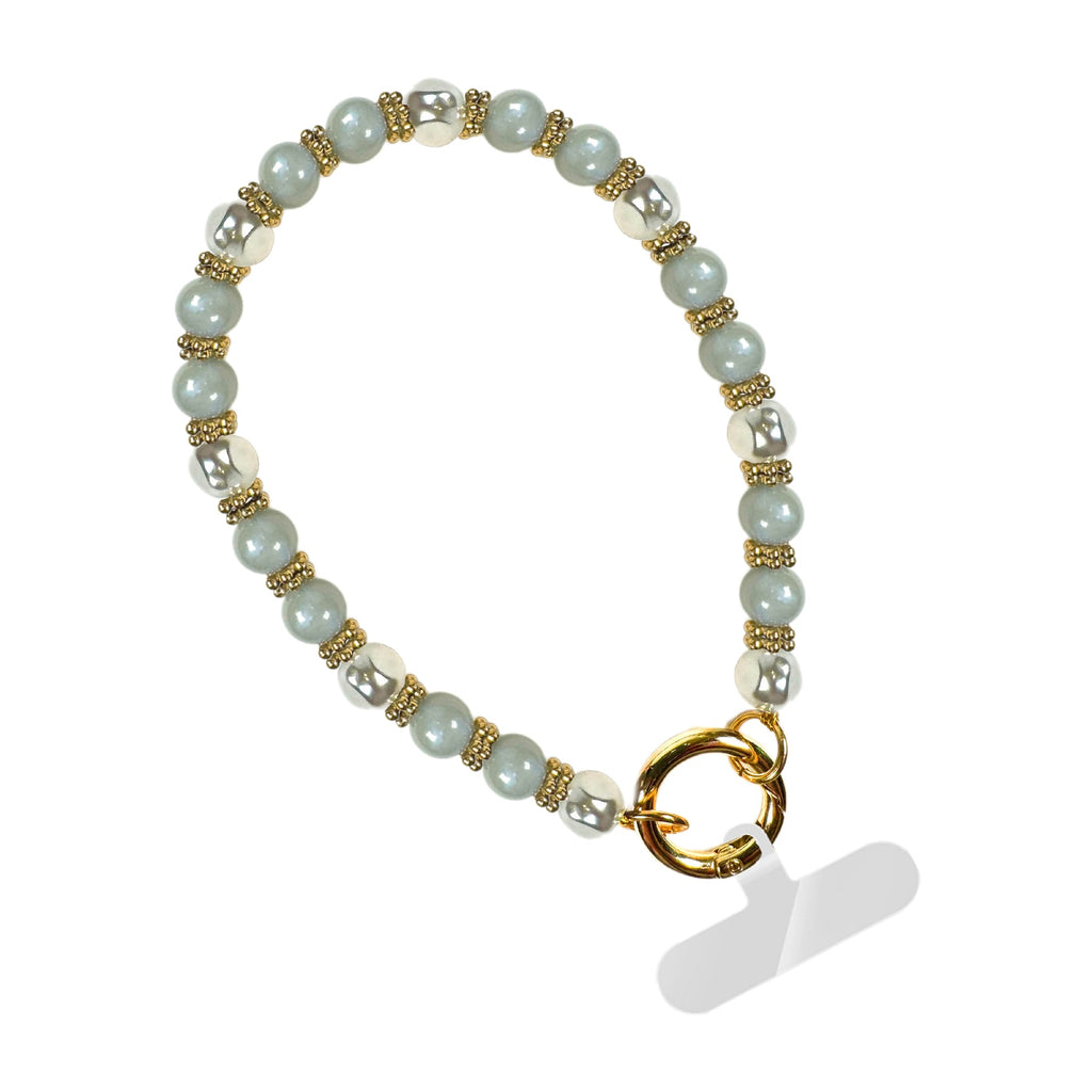 SaveTheGirls Clip & Go Beaded Wristlet Nina Collection — size reference
