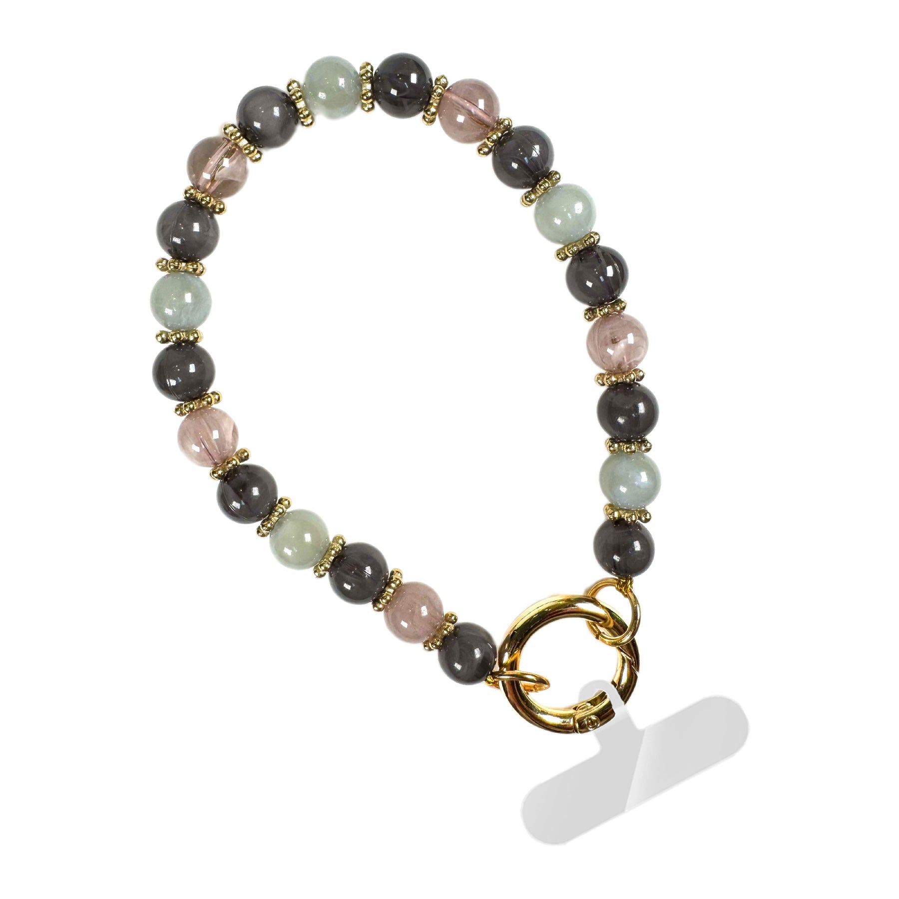SaveTheGirls Clip & Go Beaded Wristlet Nina Collection — packaging