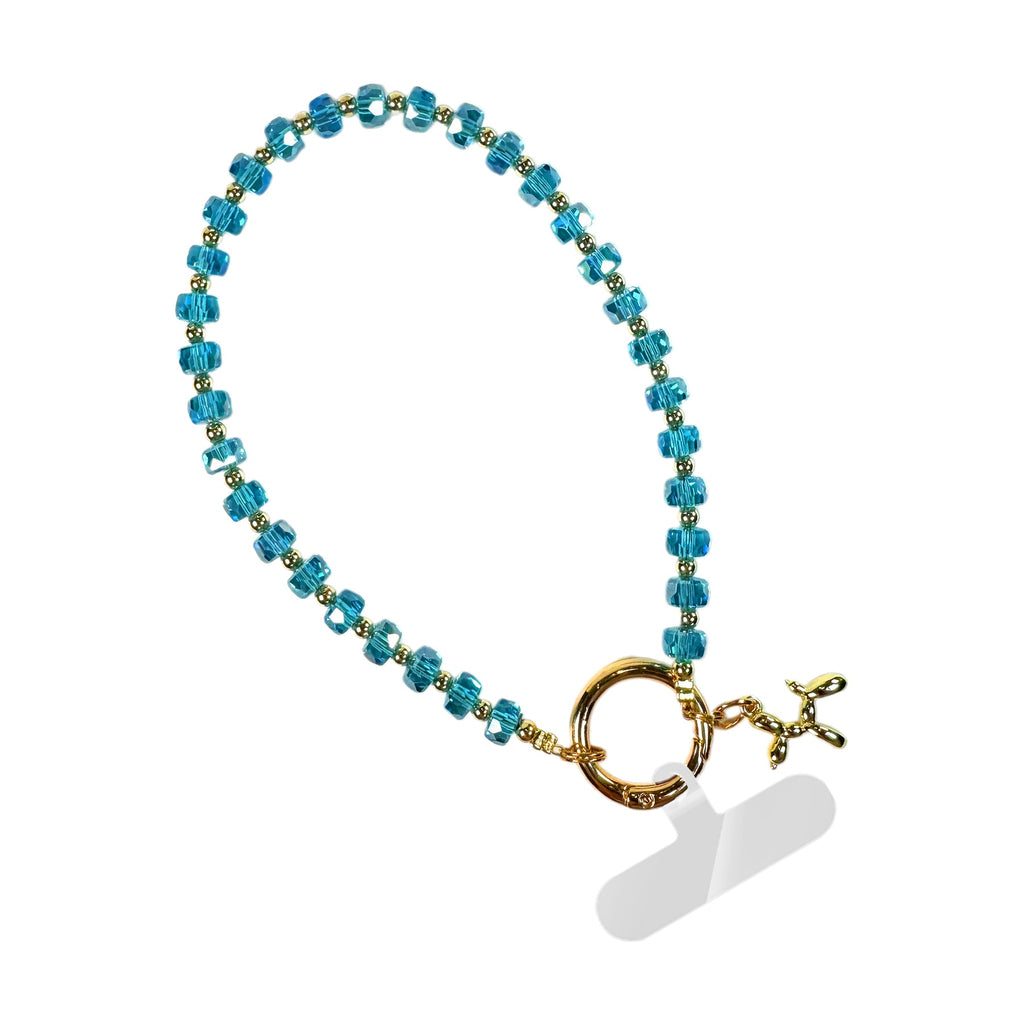 SaveTheGirls Clip & Go Beaded Wristlet Bedazzled Collection — main product shot