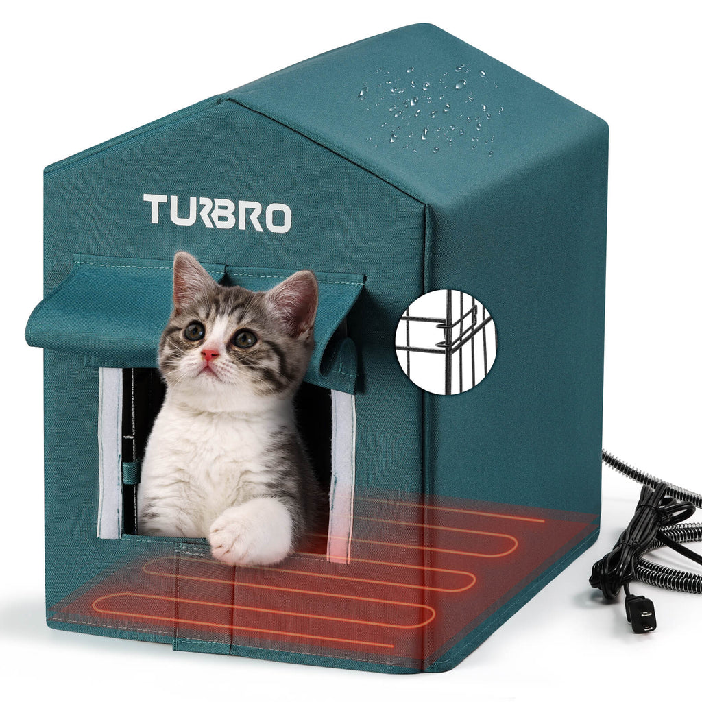 (Open Box) Neighborhood CH17A Heated Cat House – TURBRO