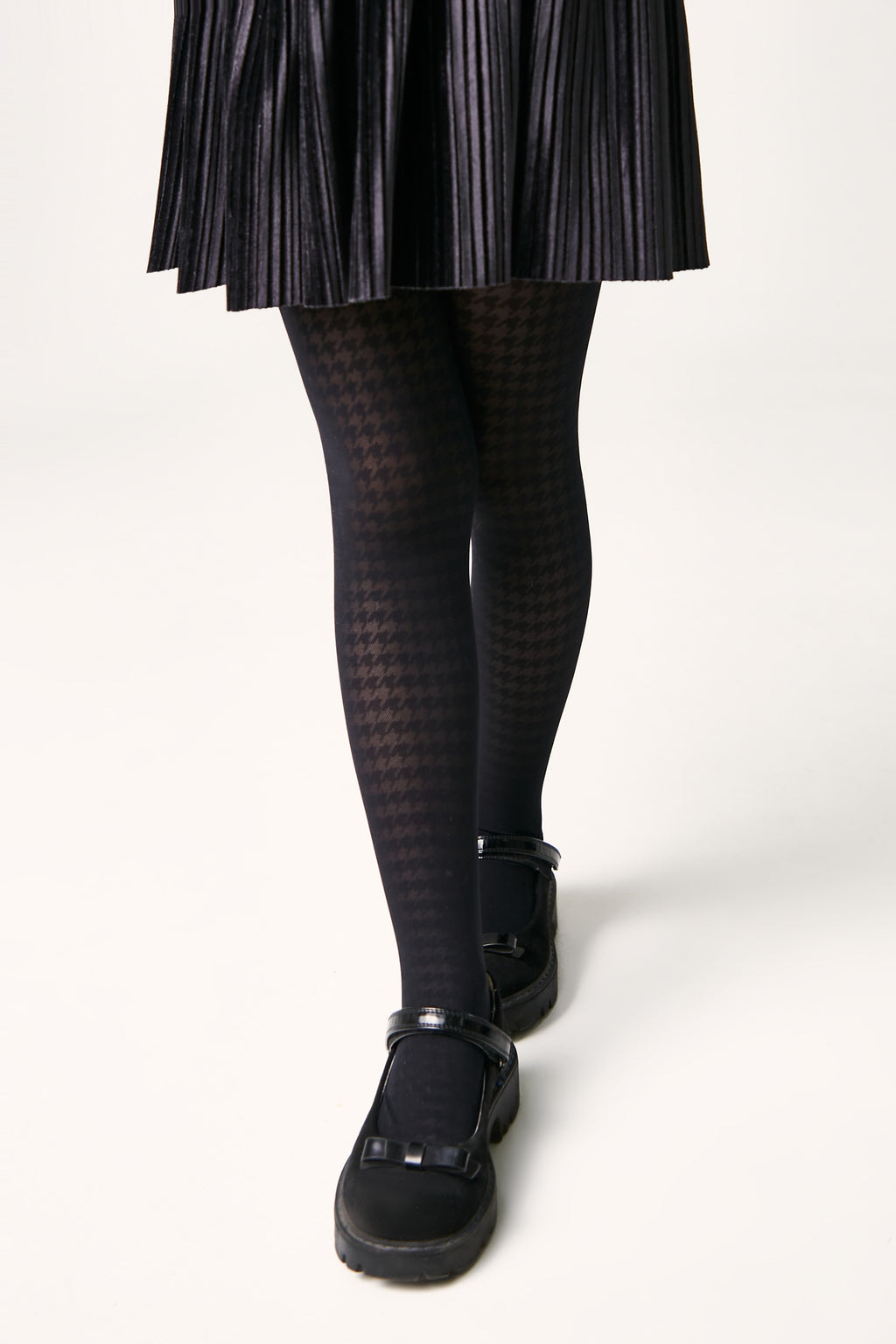 TheRanok.com Conte Tights for girls Chanel 40 Den - Houndstooth Pattern — packaging