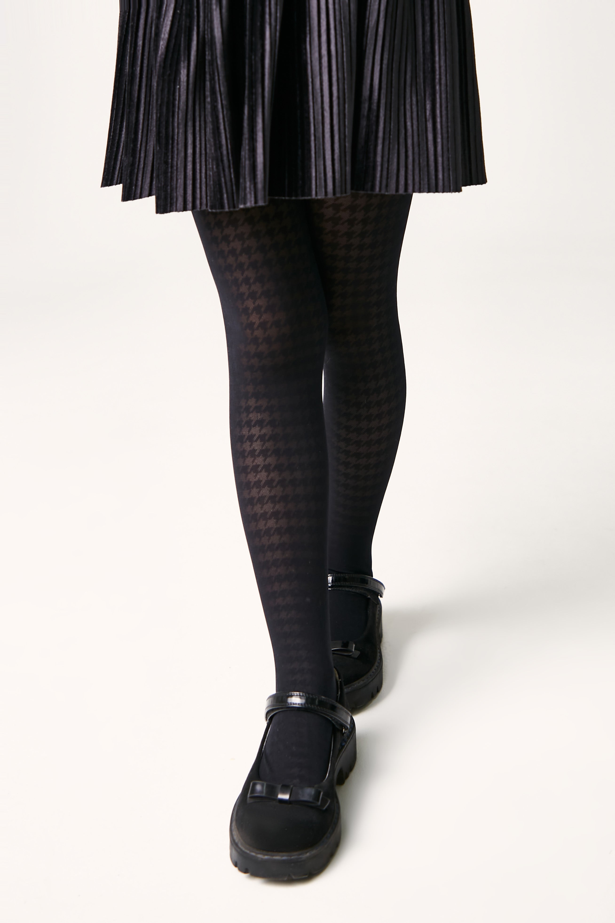 TheRanok.com Conte Tights for girls Chanel 40 Den - Houndstooth Pattern — packaging