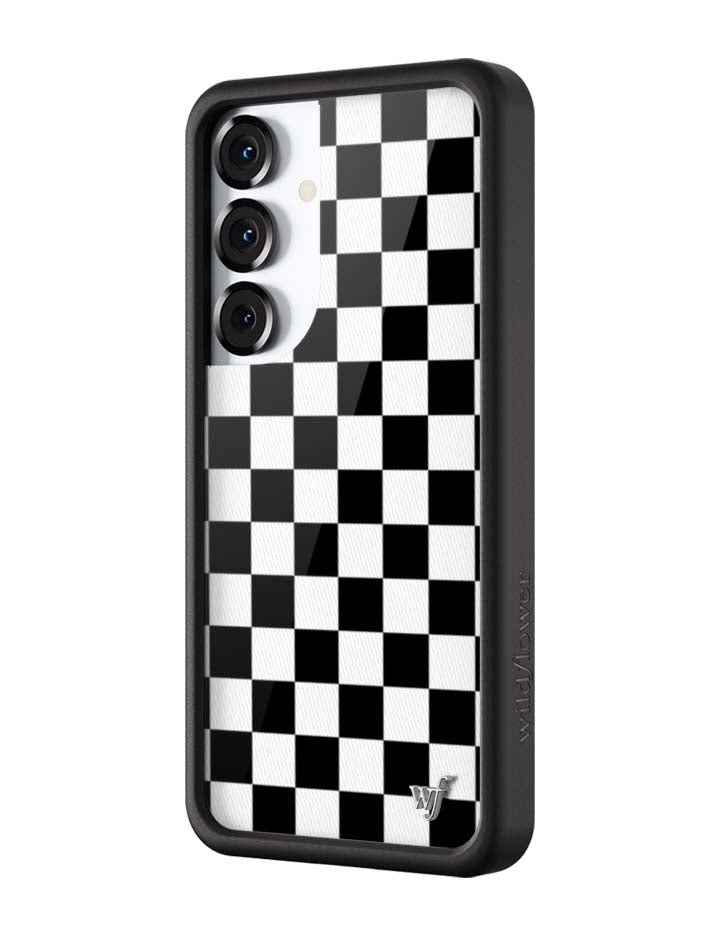 Wildflower Cases Checkers | Black Samsung Galaxy Case — size reference