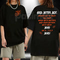 Pasimax CHICAGO Bear Football Fan T-Shirt - Good Better Best Game Day Apparel, Chicago Football Pride Graphic Tee, Motivation