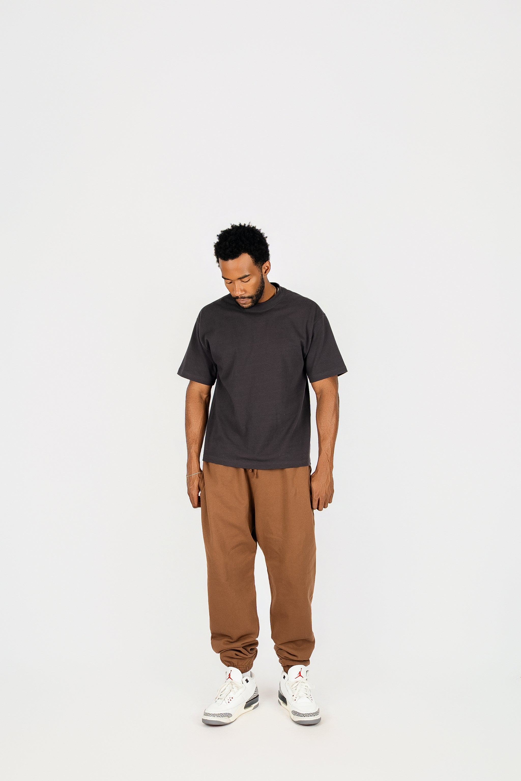 Superline Heavyweight Boyfriend Joggers — lifestyle worn / used context