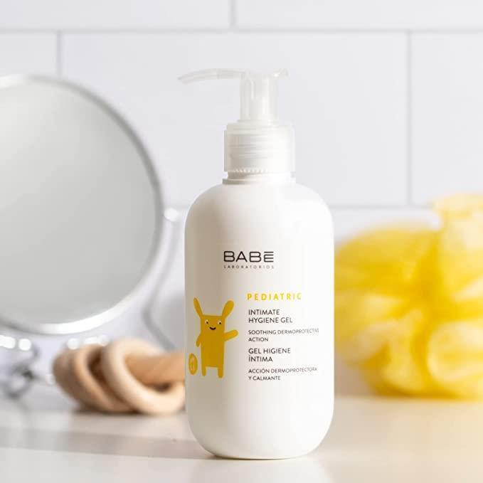 Babe Children's Intimate Hygiene Gel - Gentle, Natural, and Safe for Kids - Prebiotic & Antiseptic Properties
