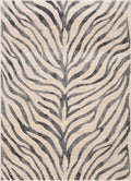 Gray Ecorse Zebra Print Area Rug – Boutique Rugs